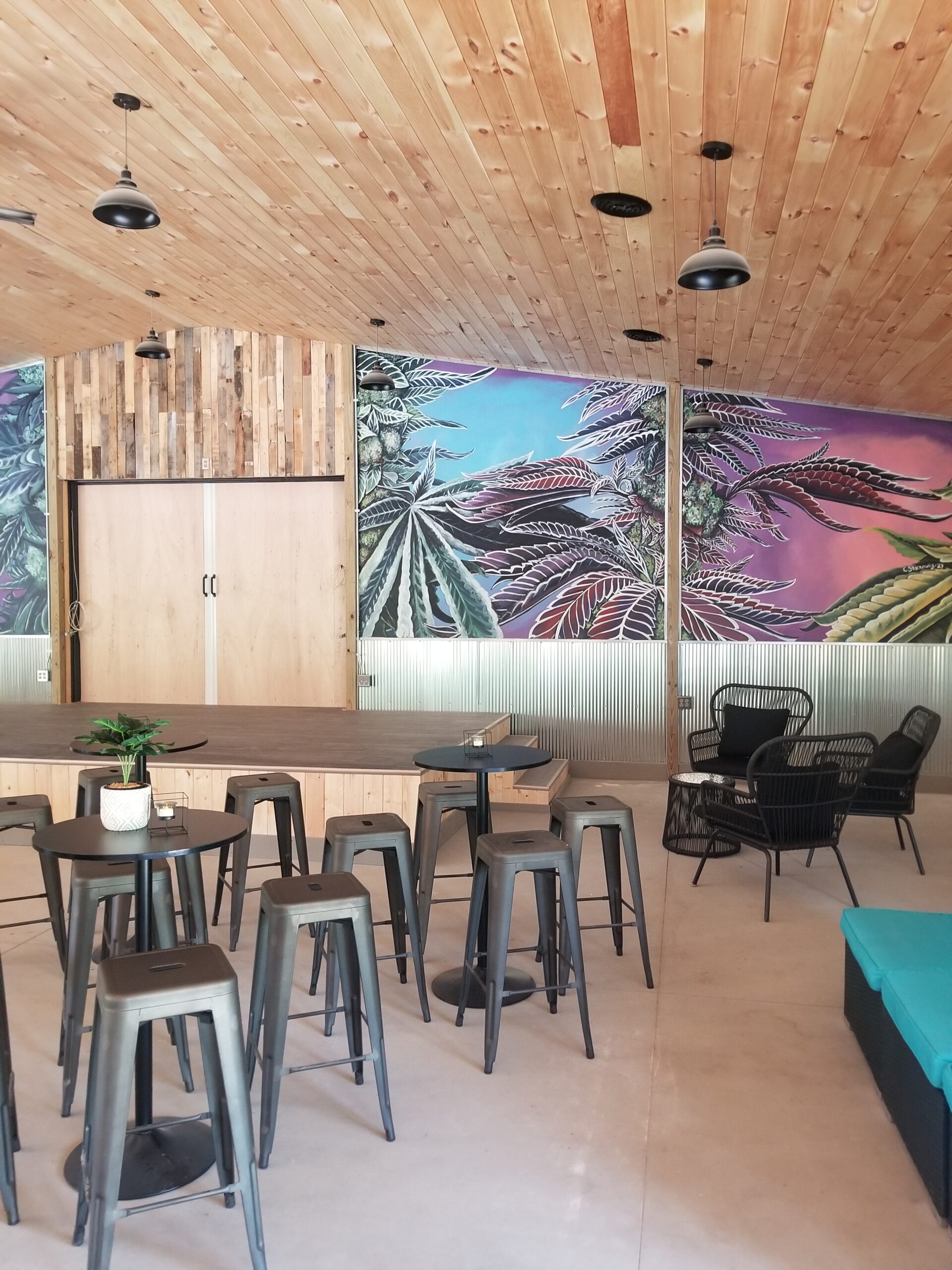 Consumption Lounge Behind Sunset Coast Provisions Cassopolis